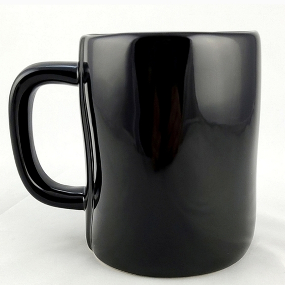 ⭐️2/ $50⭐️ Rae Dunn Black Mug White Large Letters BASIC  WITCH Halloween Festive - Picture 3 of 9